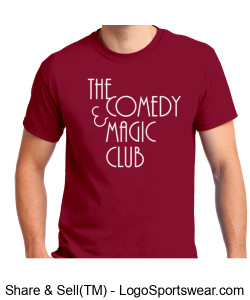 Comedy and Magic Club 80s Tee Design Zoom
