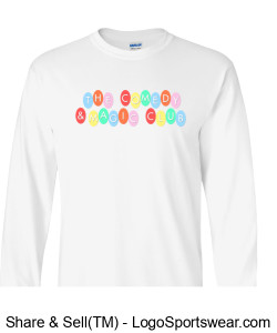 Comedy and Magic Club Longsleeve-Shirt Design Zoom
