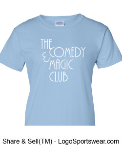Ladies Comedy and Magic Club 80s Tee Design Zoom